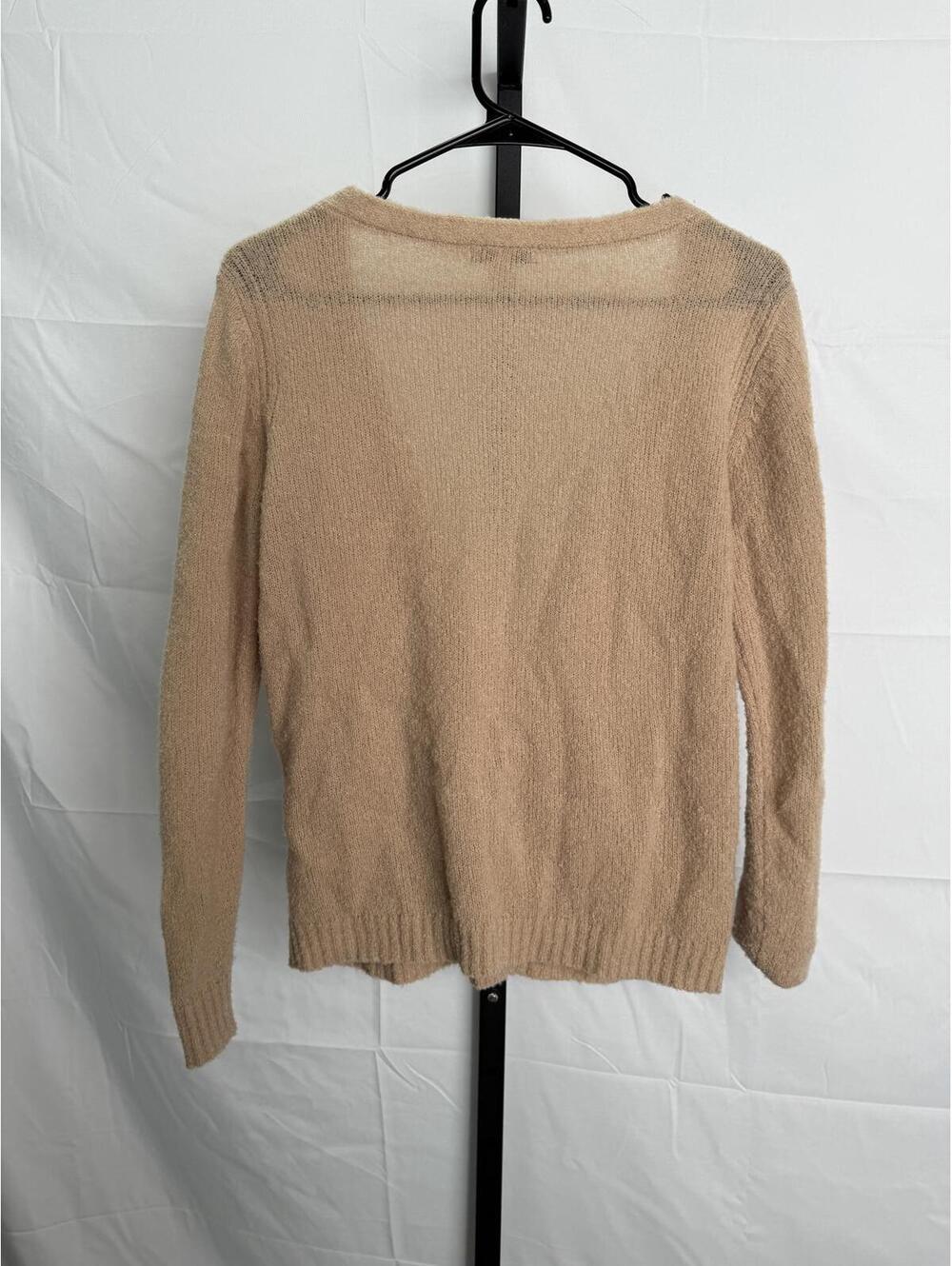 Toad & Co Women's Beige Wrap Sweater XS Wool Blend - Picture 6 of 9